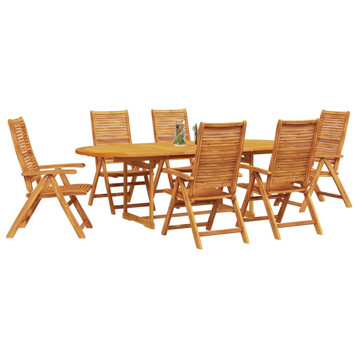 Set de masă pentru grădină 7 pcs Maro Lemn Solid de Acacia - WALTI WALTI
