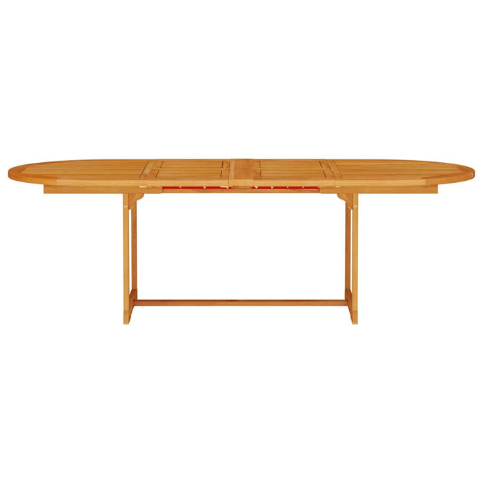 Set de masă pentru grădină 9 pcs Maro Lemn Solid de Acacia - WALTI WALTI