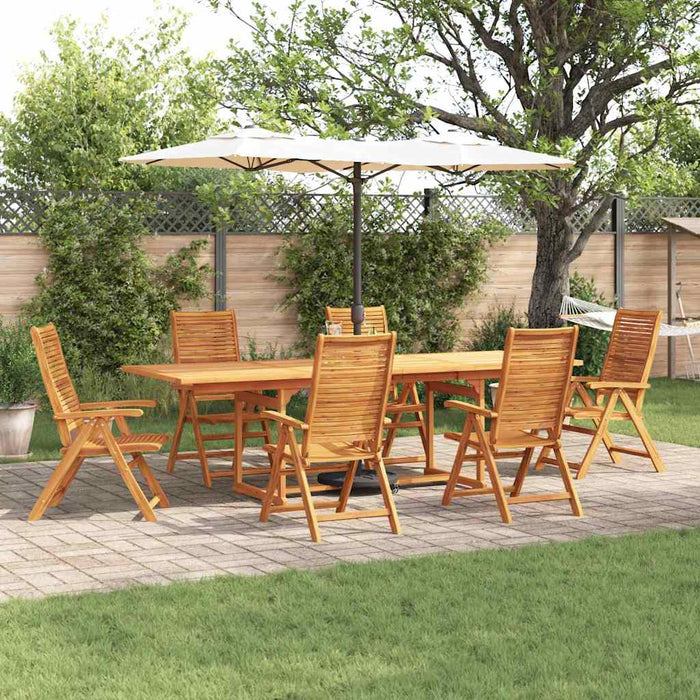 Set de masă pentru grădină 7 pcs Maro Lemn Solid de Acacia - WALTI WALTI
