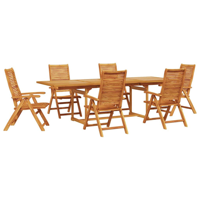 Set de masă pentru grădină 7 pcs Maro Lemn Solid de Acacia - WALTI WALTI