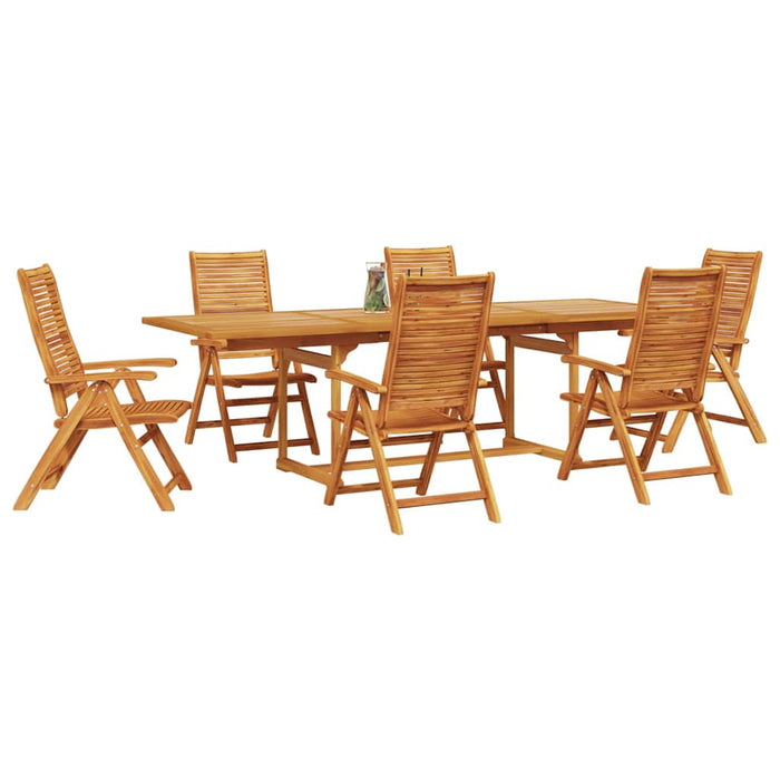 Set de masă pentru grădină 7 pcs Maro Lemn Solid de Acacia - WALTI WALTI