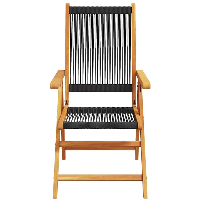 Set de dining pentru grădină Manual 7 pcs Negru - WALTI WALTI