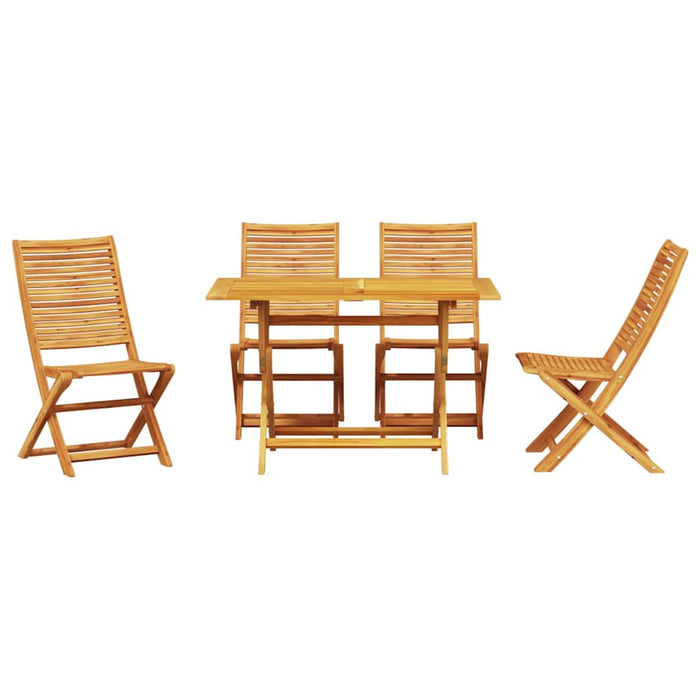 Set de masă pentru grădină 5 pcs Maro Lemn Solid de Acacia - WALTI WALTI