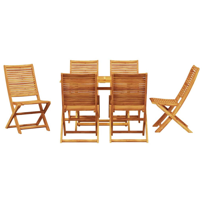 Set de masă pentru grădină 7 pcs Maro Lemn Solid de Acacia - WALTI WALTI