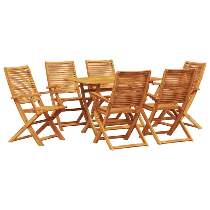 Set de masă pentru grădină 7 pcs Maro Lemn Solid de Acacia - WALTI WALTI