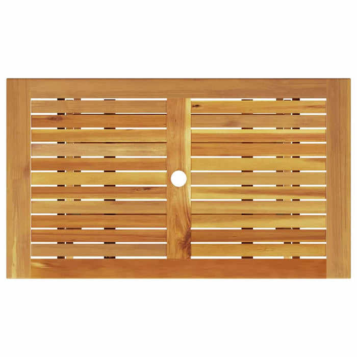 Set de masă pentru grădină 7 pcs Maro Lemn Solid de Acacia - WALTI WALTI
