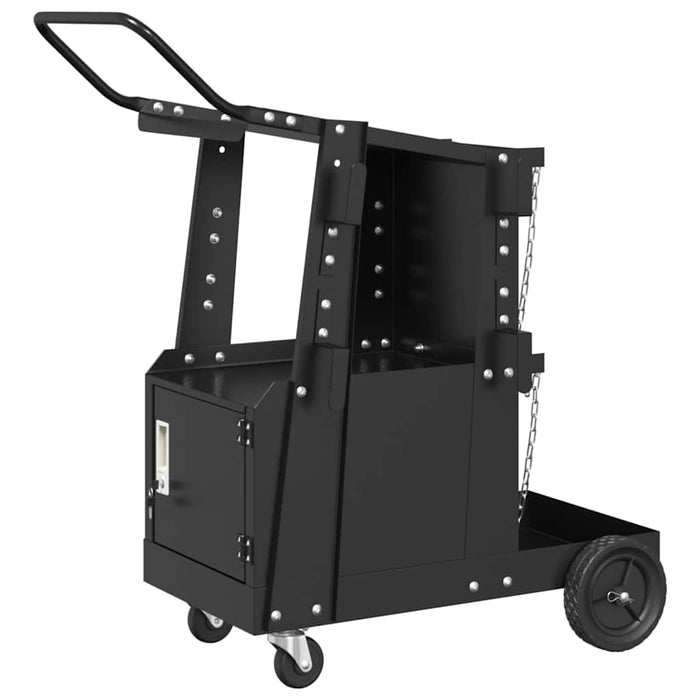 Cărucior pentru sudură Negru 90 x 46 x 96 cm Oțel - WALTI WALTI
