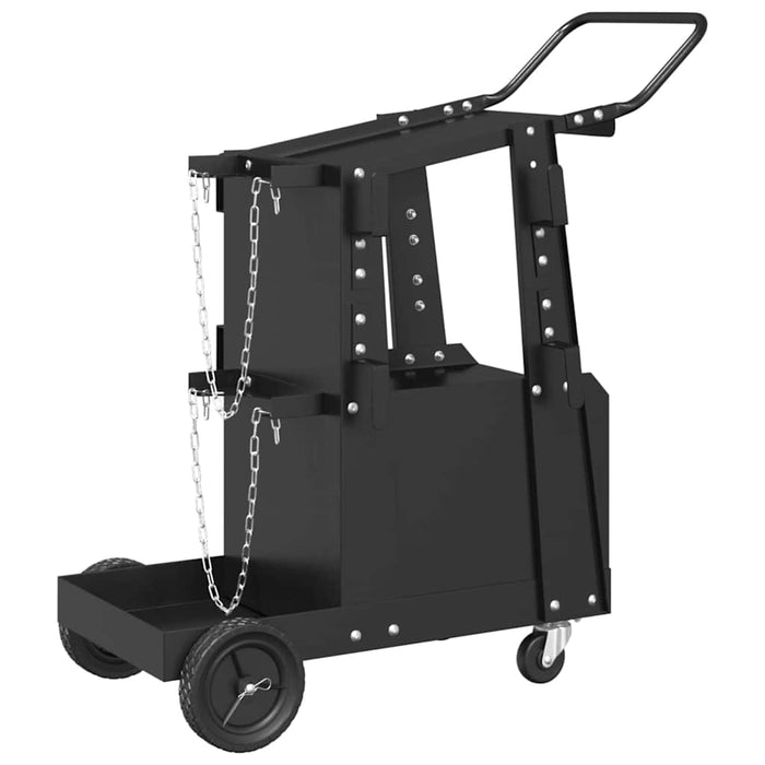 Cărucior pentru sudură Negru 90 x 46 x 96 cm Oțel - WALTI WALTI