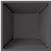 Vază pentru Grădină Negru 35 x 35 x 15 cm Oțel laminat la rece - WALTI WALTI