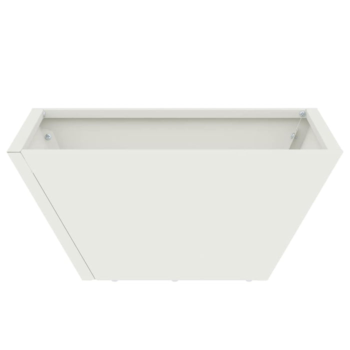Vază pentru Grădină 5 pcs Alb 35 x 35 x 15 cm - WALTI WALTI