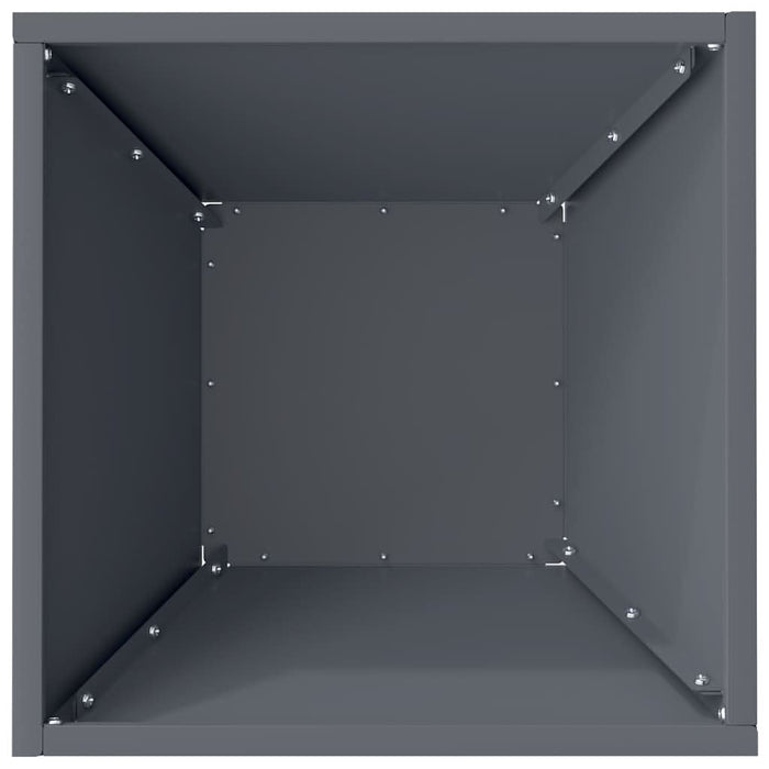 Vază pentru Grădină Antracit 35 x 35 x 15 cm - WALTI WALTI