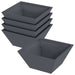 Vază pentru Grădină 5 pcs Antracit 35 x 35 x 15 cm - WALTI WALTI