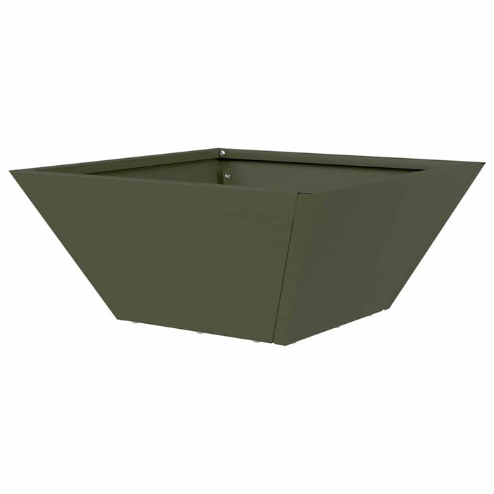 Vază pentru Grădină Verde măsliniu 35 x 35 x 15 cm - WALTI WALTI