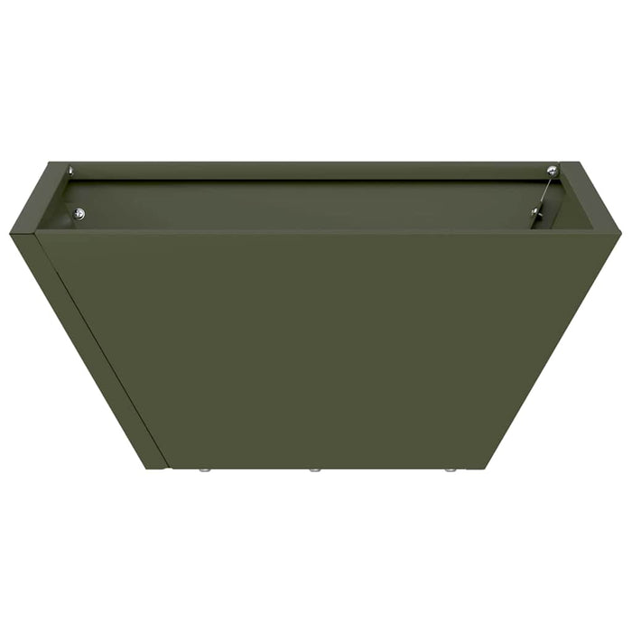 Vază pentru Grădină 5 pcs Verde măsliniu 35 x 35 x 15 cm - WALTI WALTI