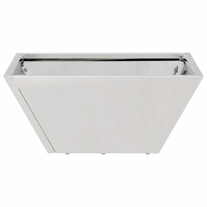 Vază pentru Grădină 5 pcs Argintiu 35 x 35 x 15 cm - WALTI WALTI