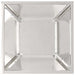 Vază pentru Grădină 5 pcs Argintiu 35 x 35 x 15 cm - WALTI WALTI