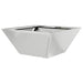 Vază pentru Grădină Argintiu 35 x 35 x 15 cm Oțel Galvanizat - WALTI WALTI
