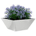 Vază pentru Grădină Argintiu 35 x 35 x 15 cm Oțel Galvanizat - WALTI WALTI