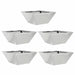 Vază pentru Grădină 5 pcs Argintiu 35 x 35 x 15 cm - WALTI WALTI