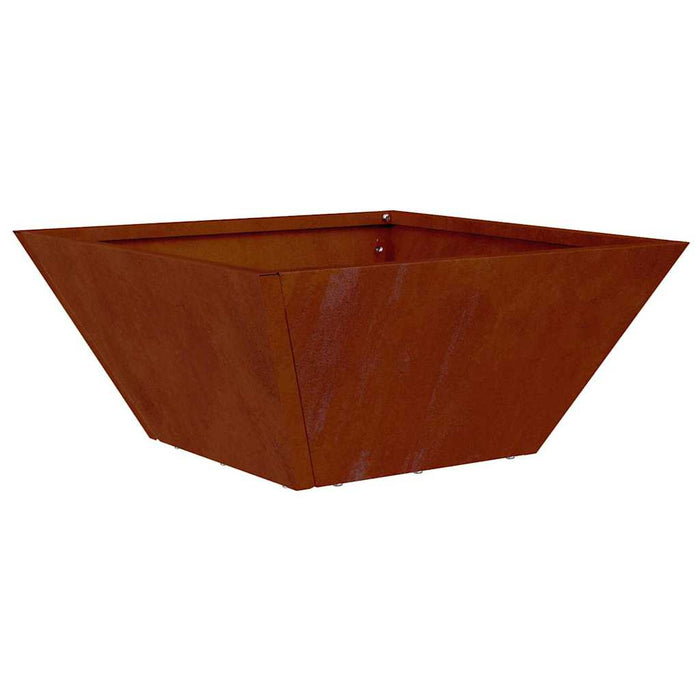 Vază pentru Grădină Ruginit 35 x 35 x 15 cm - WALTI WALTI
