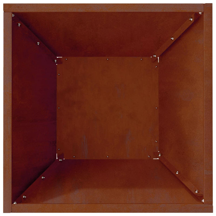 Vază pentru Grădină Ruginit 35 x 35 x 15 cm - WALTI WALTI