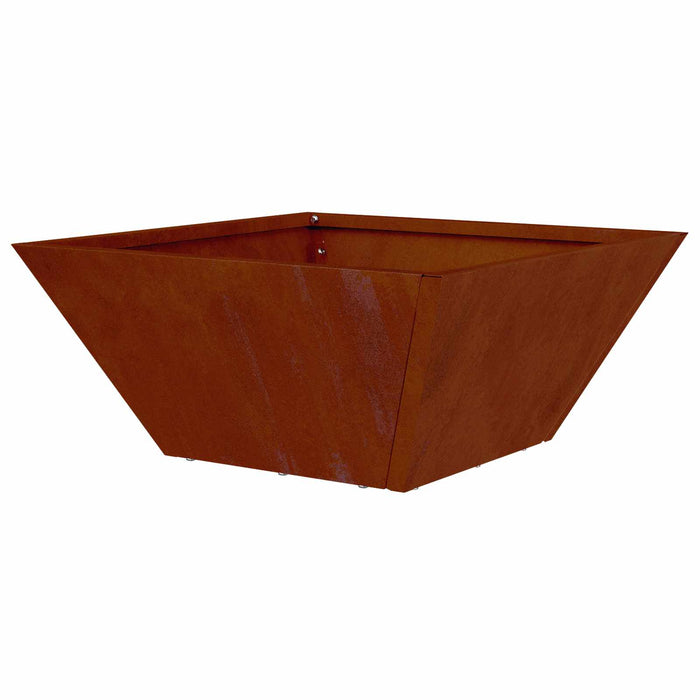 Vază pentru Grădină 5 pcs Ruginit 35 x 35 x 15 cm - WALTI WALTI