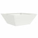 Vază pentru Grădină 5 pcs Alb 40 x 40 x 15 cm - WALTI WALTI