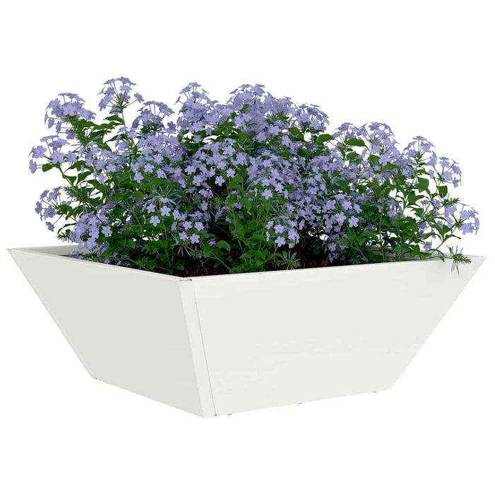 Vază pentru Grădină 5 pcs Alb 40 x 40 x 15 cm - WALTI WALTI