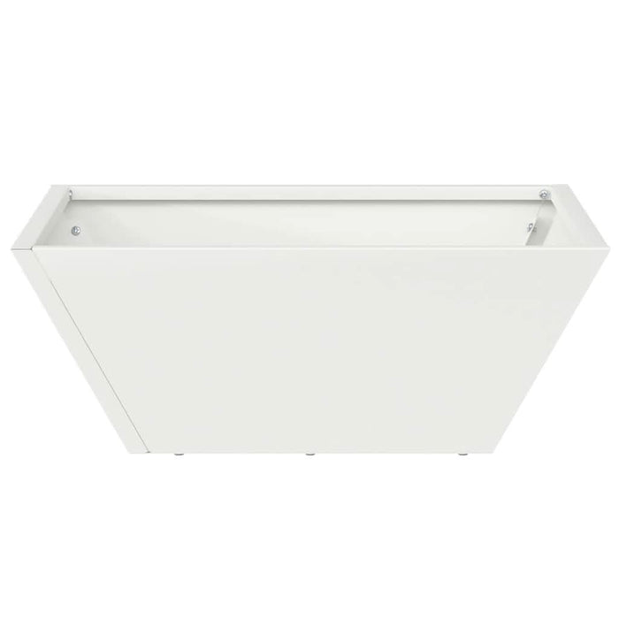 Vază pentru Grădină 5 pcs Alb 40 x 40 x 15 cm - WALTI WALTI