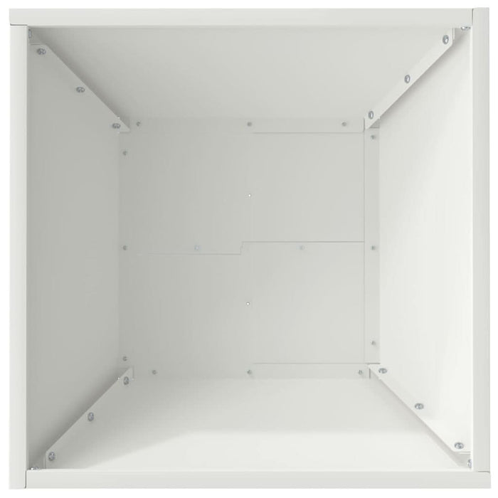 Vază pentru Grădină 5 pcs Alb 40 x 40 x 15 cm - WALTI WALTI