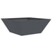 Vază pentru Grădină 5 pcs Antracit 40 x 40 x 15 cm - WALTI WALTI