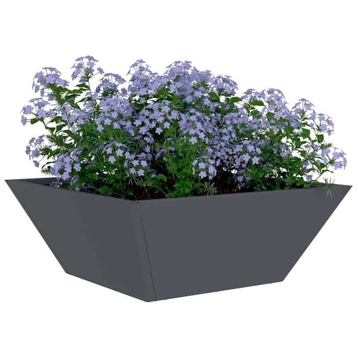 Vază pentru Grădină 5 pcs Antracit 40 x 40 x 15 cm - WALTI WALTI