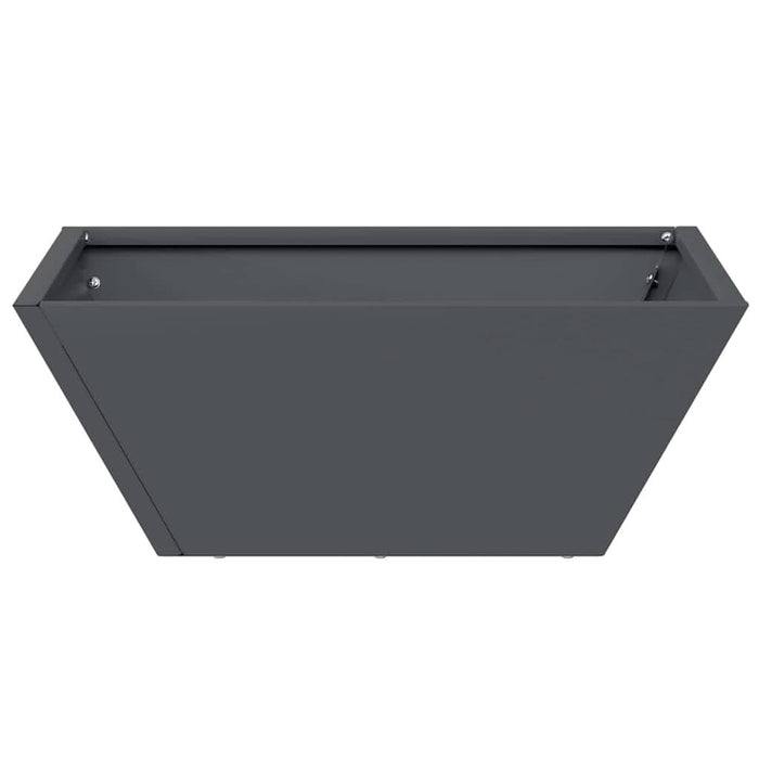 Vază pentru Grădină 5 pcs Antracit 40 x 40 x 15 cm - WALTI WALTI