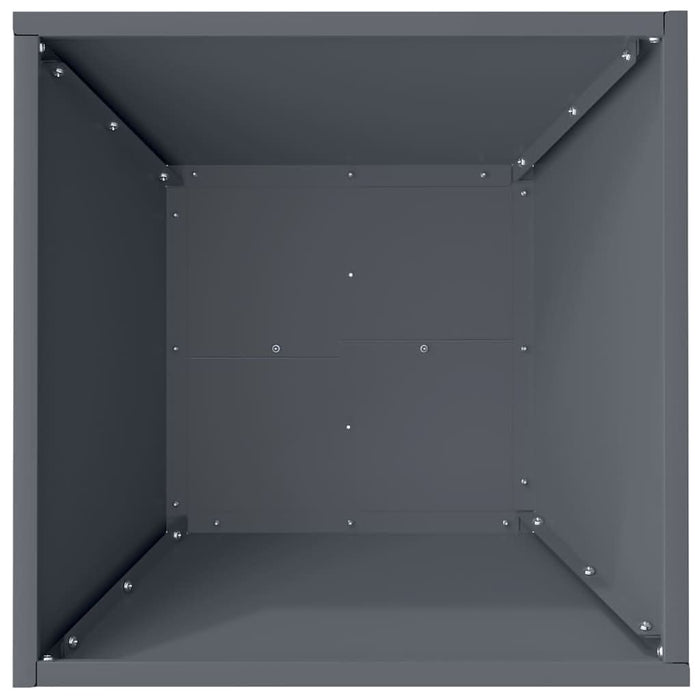 Vază pentru Grădină 5 pcs Antracit 40 x 40 x 15 cm - WALTI WALTI