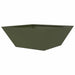 Vază pentru Grădină Verde măsliniu 40 x 40 x 15 cm - WALTI WALTI