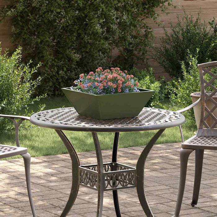 Vază pentru Grădină 5 pcs Verde măsliniu 40 x 40 x 15 cm - WALTI WALTI