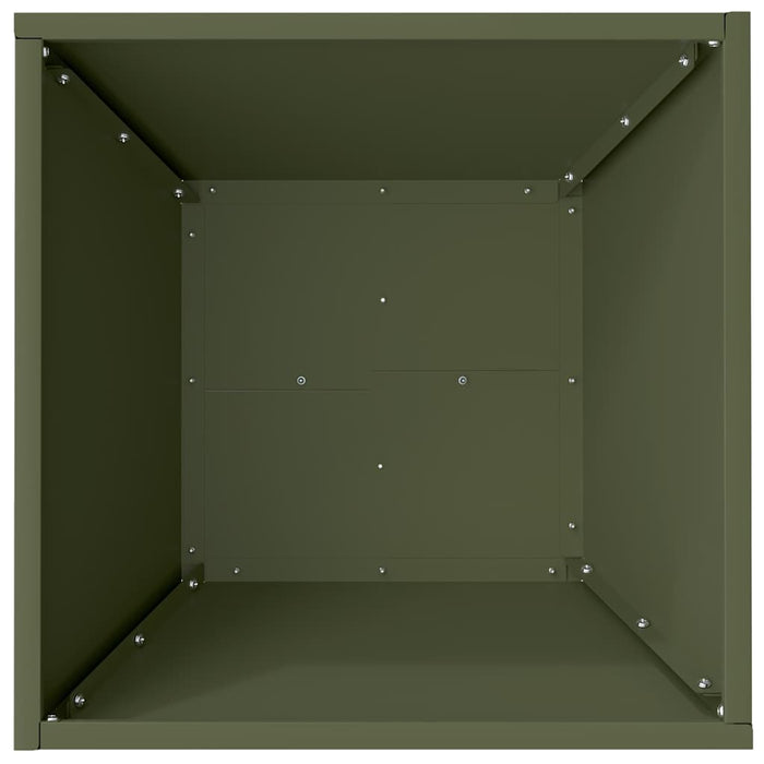 Vază pentru Grădină 5 pcs Verde măsliniu 40 x 40 x 15 cm - WALTI WALTI