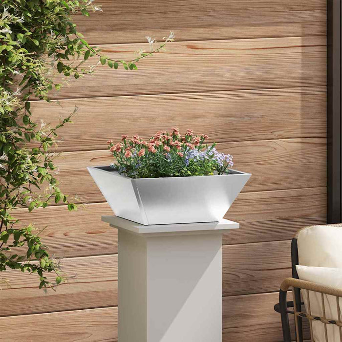 Vază pentru Grădină 5 pcs Argintiu 40 x 40 x 15 cm - WALTI WALTI