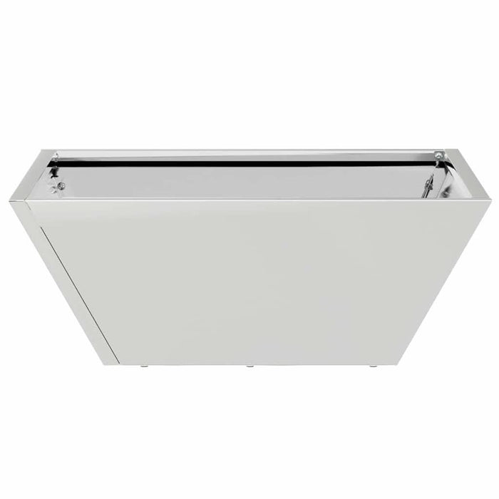 Vază pentru Grădină 5 pcs Argintiu 40 x 40 x 15 cm - WALTI WALTI