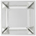 Vază pentru Grădină Argintiu 40 x 40 x 15 cm Oțel Galvanizat - WALTI WALTI