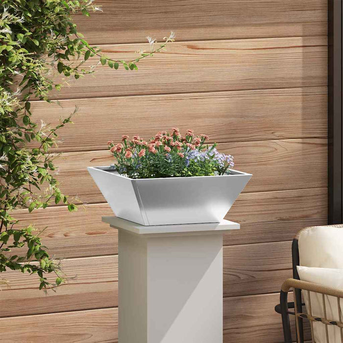 Vază pentru Grădină 5 pcs Argintiu 40 x 40 x 15 cm - WALTI WALTI