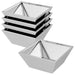 Vază pentru Grădină 5 pcs Argintiu 40 x 40 x 15 cm - WALTI WALTI