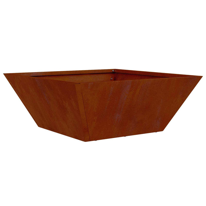 Vază pentru Grădină Ruginit 40 x 40 x 15 cm - WALTI WALTI