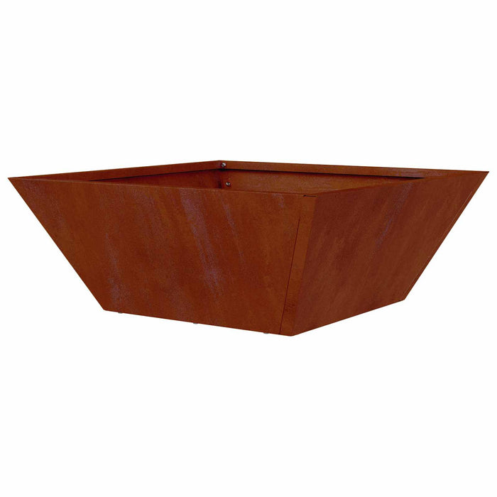 Vază pentru Grădină Ruginit 40 x 40 x 15 cm - WALTI WALTI