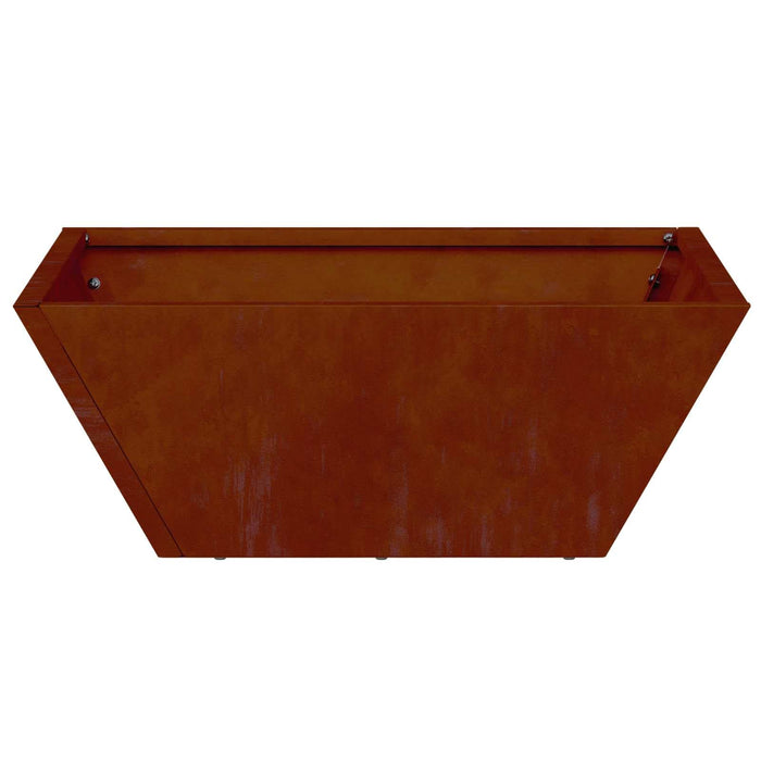 Vază pentru Grădină Ruginit 40 x 40 x 15 cm - WALTI WALTI
