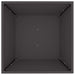 Vază pentru Grădină 5 pcs Negru 50 x 50 x 15 cm - WALTI WALTI