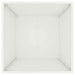 Vază pentru Grădină Alb 50 x 50 x 15 cm Oțel laminat la rece - WALTI WALTI