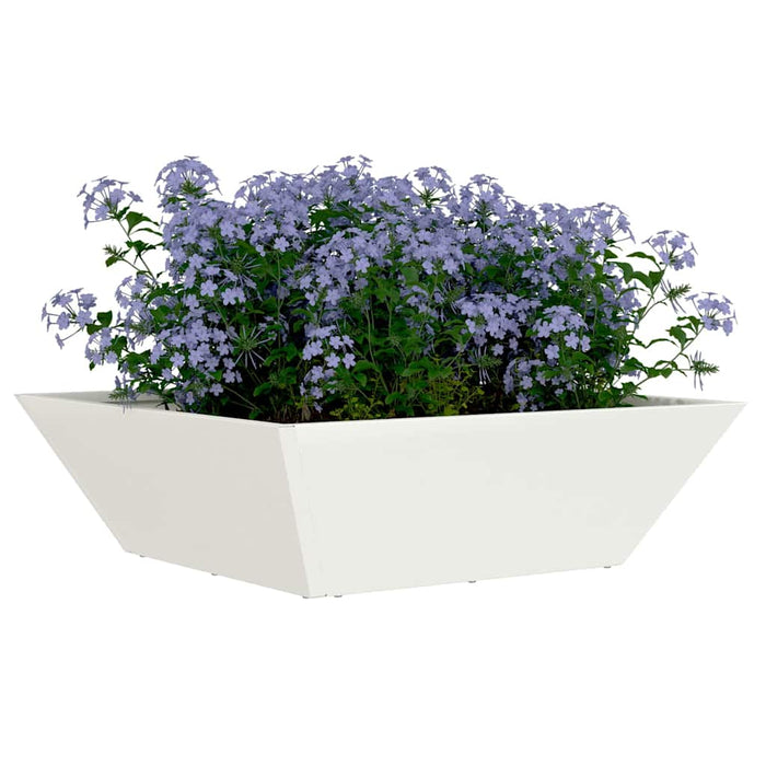 Vază pentru Grădină 5 pcs Alb 50 x 50 x 15 cm - WALTI WALTI