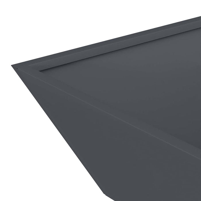 Vază pentru Grădină 5 pcs Antracit 50 x 50 x 15 cm - WALTI WALTI