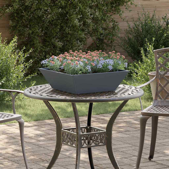 Vază pentru Grădină 5 pcs Antracit 50 x 50 x 15 cm - WALTI WALTI